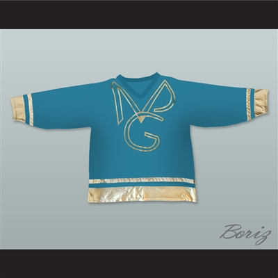 Prince and The New Power Generation Teal Hockey Jersey