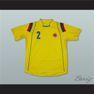 Pablo Escobar 2 Colombia Home Football Soccer Shirt Jersey
