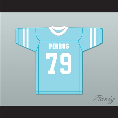Palafox 79 Santa Martha Perros (Dogs) Light Blue Football Jersey The 4th Company