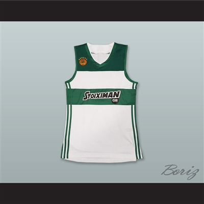 Panathinaikos BC White Basketball Jersey