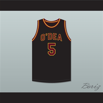 Paolo Banchero 5 O'Dea High School Fighting Irish Black Basketball Jersey 2