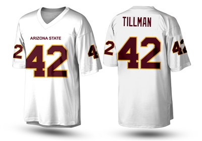 Pat Tillman Sewn Football Jersey Custom High school