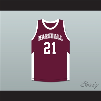 Patrick Beverley 21 John Marshall Metropolitan High School Commandos Maroon Basketball Jersey