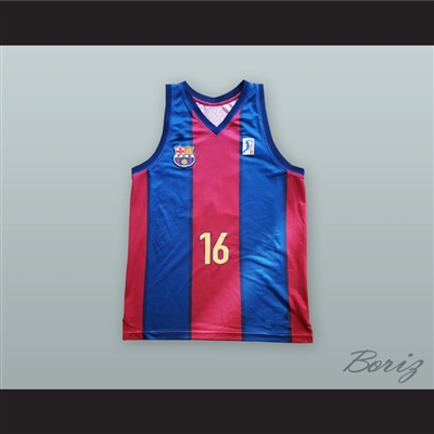 Pau Gasol 16 FC Barcelona Basketball Jersey