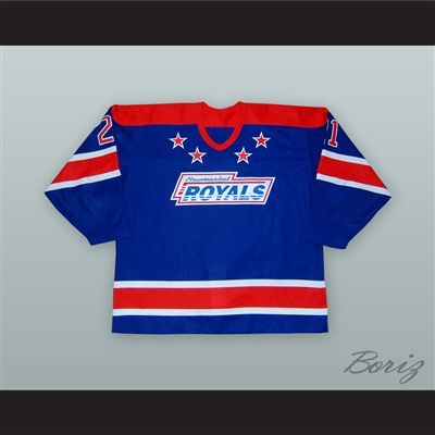 Paul Andrea 21 Newmarket Royals Blue Hockey Jersey