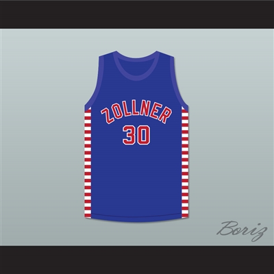 Paul Birch 30 Fort Wayne Zollner Pistons Blue Basketball Jersey