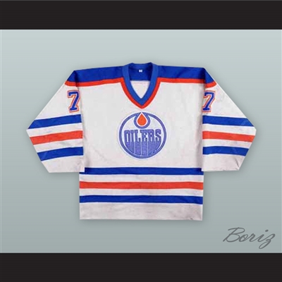Paul Coffey 7 Edmonton Oilers White Hockey Jersey