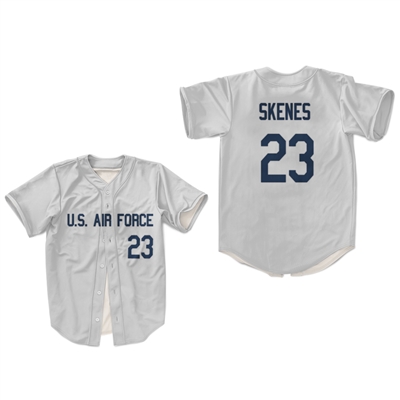 Paul Skenes Baseball Jersey Sewn Air Force