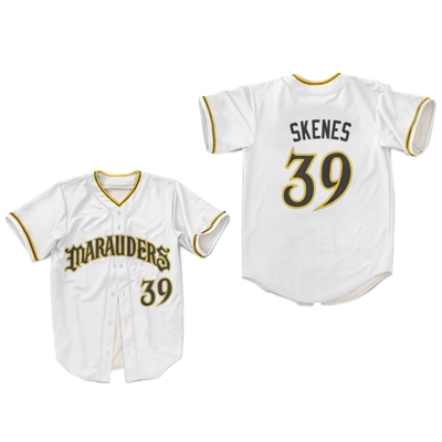 Paul Skenes Baseball Jersey Sewn  High School Air force Pittsburgh Pirates