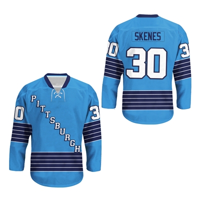 Paul Skenes Jersey Sewn Pittsburgh Hockey  Custom Any name number
