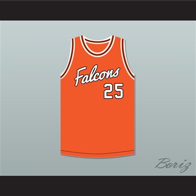 Paul Westphal 25 Aviation High School Falcons Orange Basketball Jersey