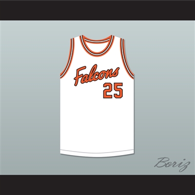 Paul Westphal 25 Aviation High School Falcons White Basketball Jersey