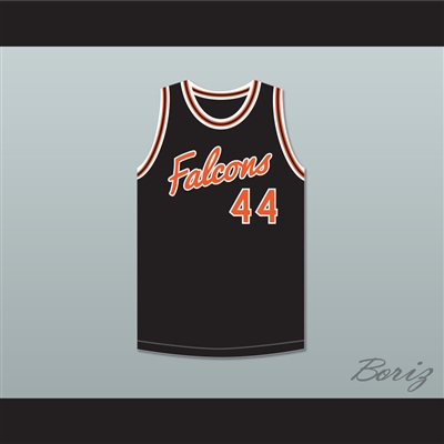Paul Westphal 44 Aviation High School Falcons Black Basketball Jersey