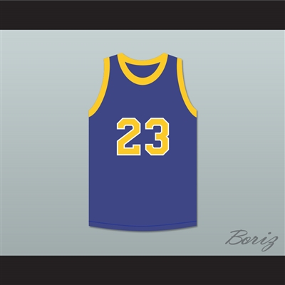 Martin Payne 23 Blue Basketball Jersey Martin