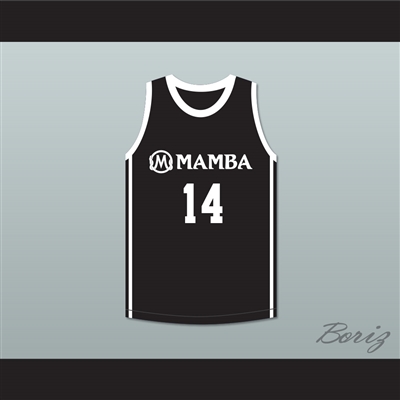 Payton 14 Mamba Ballers Black Basketball Jersey Version 2