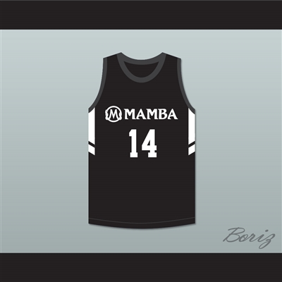 Payton 14 Mamba Ballers Black Basketball Jersey Version 3