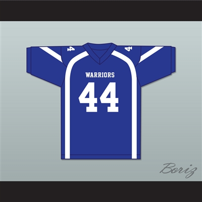 Connor Payton 44 Liberty Christian School Warriors Blue Football Jersey