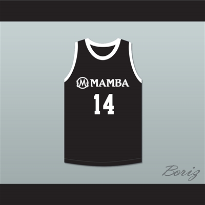 Payton Chester 14 Mamba Ballers Black Basketball Jersey Version 4