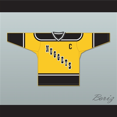 Pete Ribchimpski 9 Nuggets Hockey Jersey MVP: Most Valuable Primate