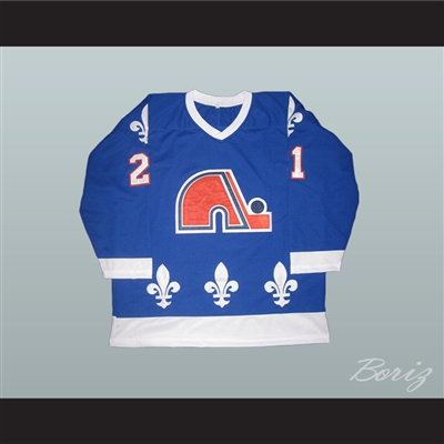 Peter Forsberg WHA Quebec Nordiques Hockey Jersey