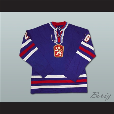 Peter Stastny Czechoslovakia Hockey Jersey