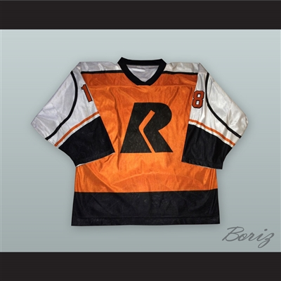 Peter Vandermeer 18 Richmond Renegades Orange Hockey Jersey