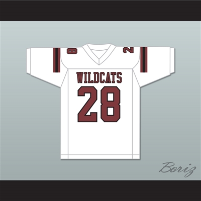 Adrian Peterson 28 Palestine High School Wildcats White Football Jersey 2