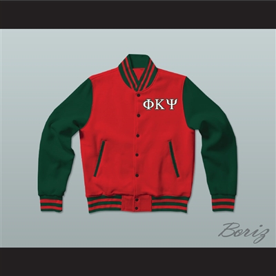 Phi Kappa Psi Fraternity Varsity Letterman Jacket-Style Sweatshirt