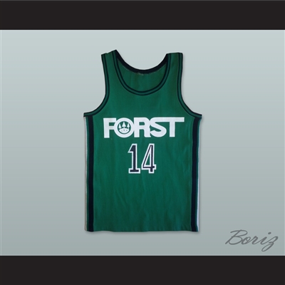Pierluigi Marzorati 14 Forst Cantu Basketball Jersey