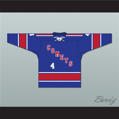Pierre Prevost 4 Utica Comets Tie Down Hockey Jersey