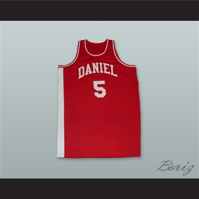Pistol Pete Maravich 5 Daniel High School Basketball Jersey