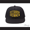 Pittsburgh Ironmen Black Baseball Hat