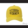 Pittsburgh Ironmen Yellow Baseball Hat