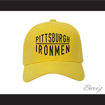 Pittsburgh Ironmen Yellow Baseball Hat