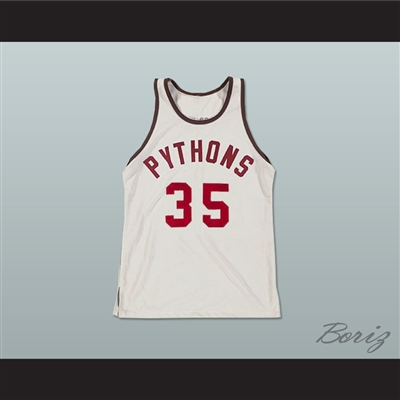 Julius Erving Moses Guthrie 35 Pittsburgh Pythons Basketball Jersey The Fish That Saved Pittsburgh