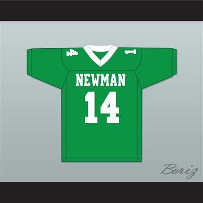 Player 14 Isidore Newman High School Green Football Jersey Version 1