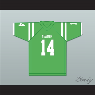 Player 14 Isidore Newman High School Light Green Football Jersey Version 2