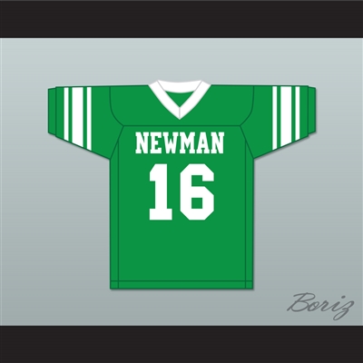 Player 16 Isidore Newman High School Green Football Jersey Version 3