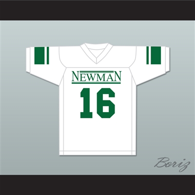Player 16 Isidore Newman High School White Football Jersey Version 4