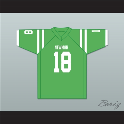 Player 18 Isidore Newman High School Light Green Football Jersey Version 2
