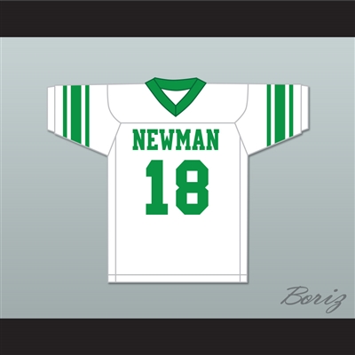 Player 18 Isidore Newman High School White Football Jersey Version 3