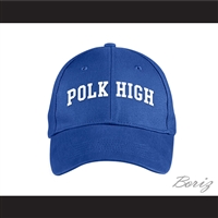 Polk High School Blue Baseball Hat Married With Children