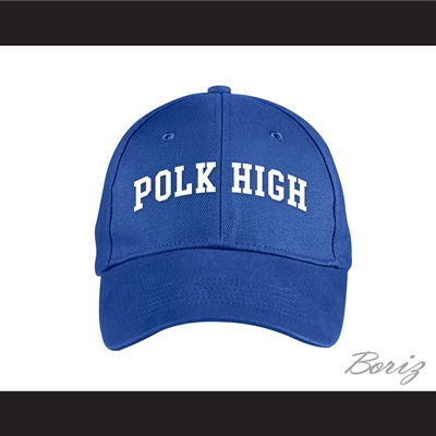 Polk High School Blue Baseball Hat Married With Children