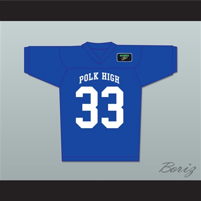 Al Bundy 33 Polk High School Football Jersey Includes Married With Children Patch