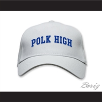 Polk High School White Baseball Hat Married With Children