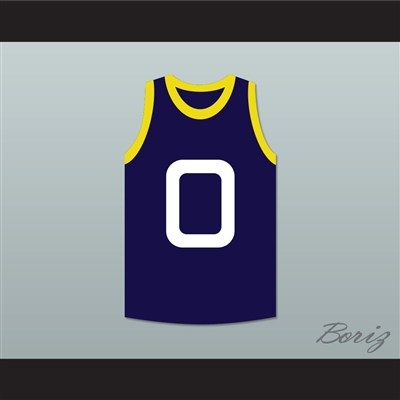 Pound 0 Monstars Dark Blue Basketball Jersey Space Jam