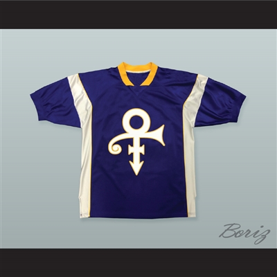Prince Tribute Minnesota Purple Football Jersey