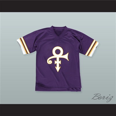 Prince Tribute Minnesota Purple Retro Football Jersey