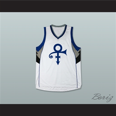 Prince White Basketball Jersey