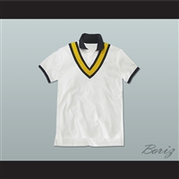 Private Yacht Style Men's White Polo Shirt